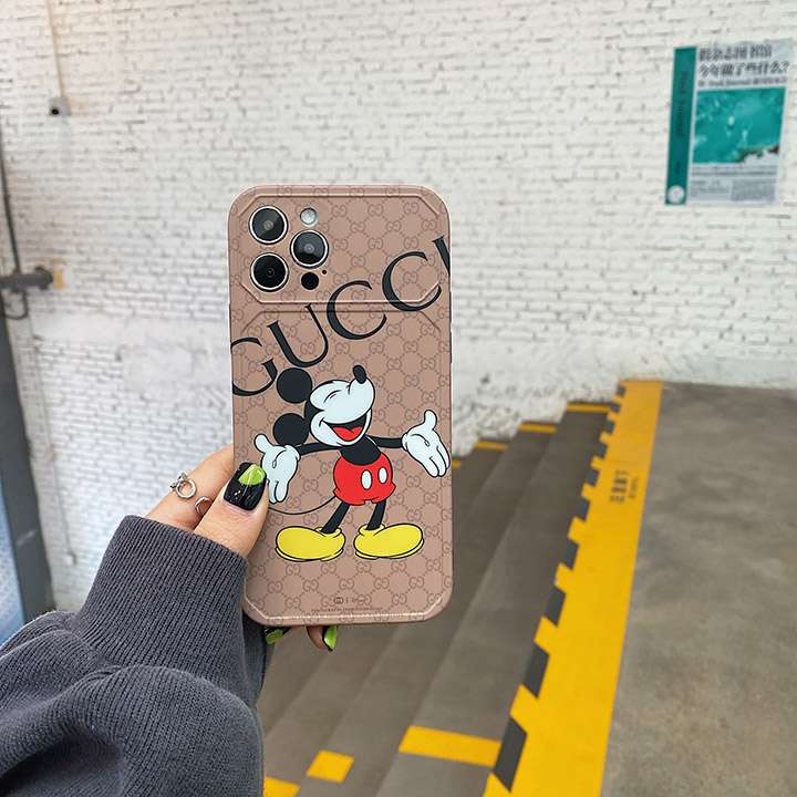  ミッキーマウス柄 可愛い iphone12ケース