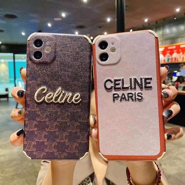 celine アイホン12ケース 人気， 刺繍 ロゴデザイン iphone12proケース， 全面保護 セリーヌ iphone12pro maxスマホケース，セレブ愛用 iphone12miniケース