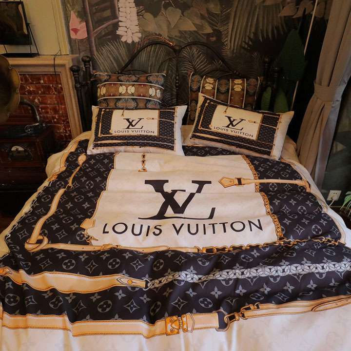 LV 掛け布団カバー 洗濯可 上品