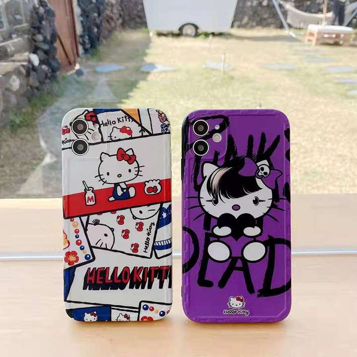  HolleKitty アイフォン 12ケースねこ