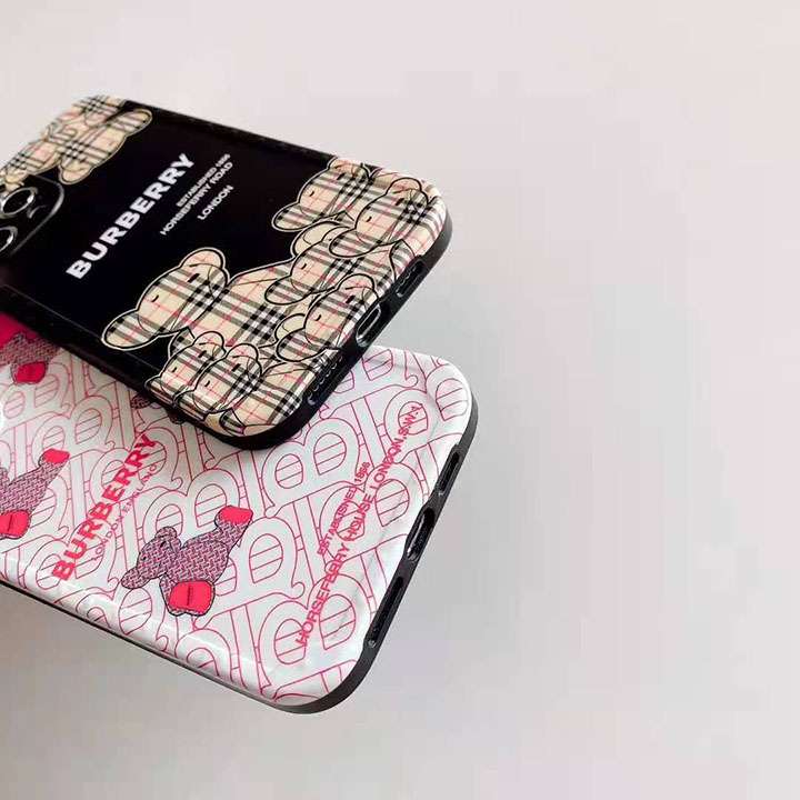 個性 burberry 携帯ケース iPhone x/xs