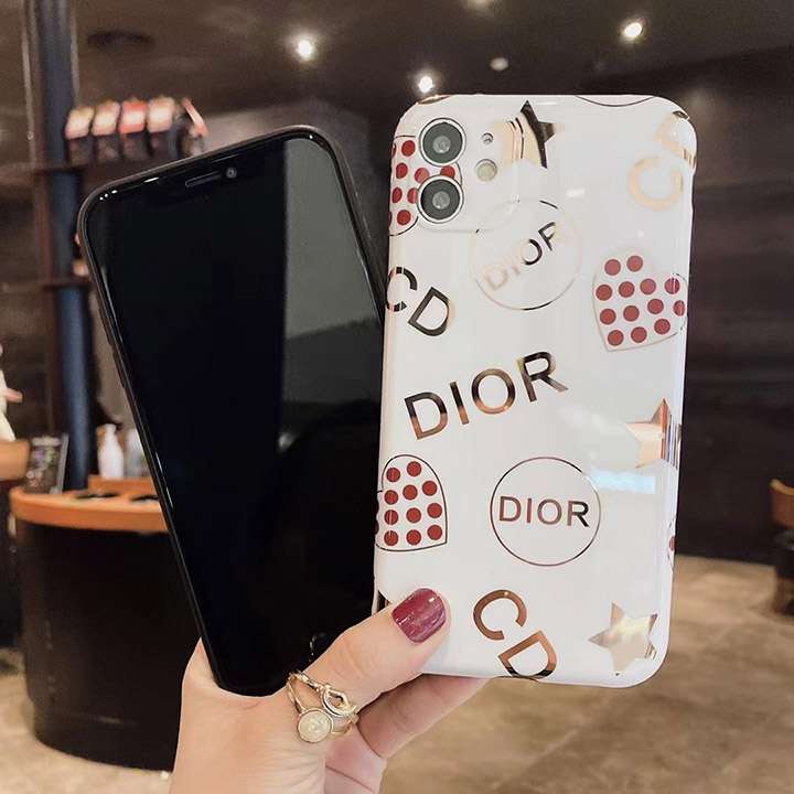 ハート柄Dior携帯ケースiphone12 pro