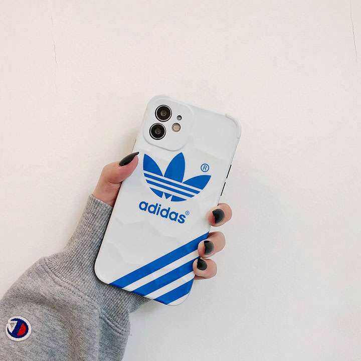 iphone12 mini/12 adidas流行りカバー