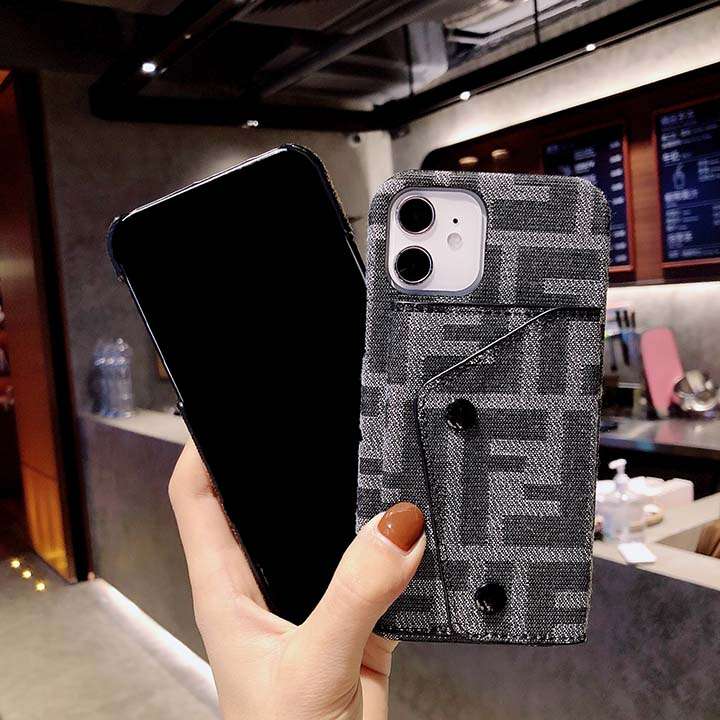 Fendi iphone11/11Pro/11Promaxケースシンプル風