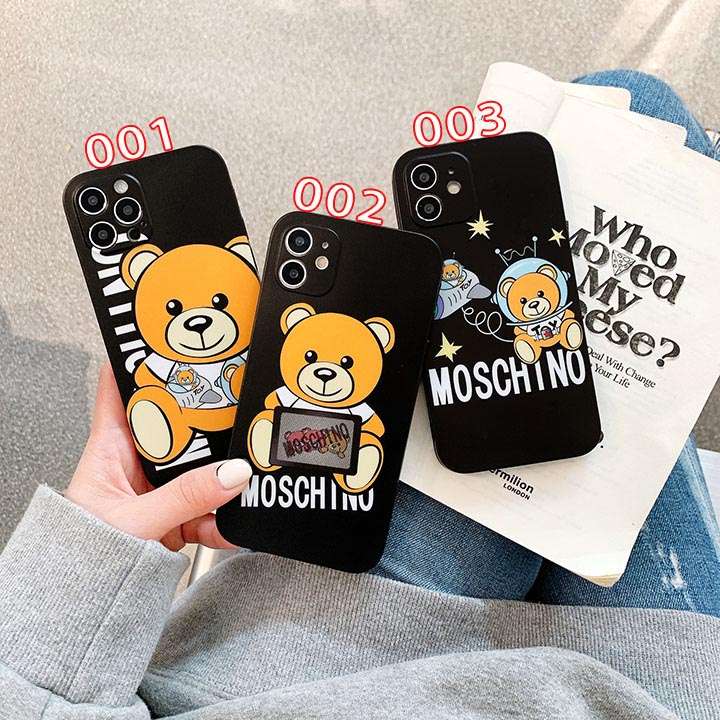 iPhone 7プラス/7 moschino ソフト スマホケース