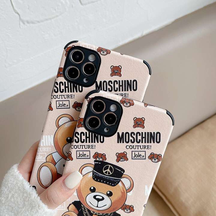 moschino アイホン11Pro携帯ケースシリコン