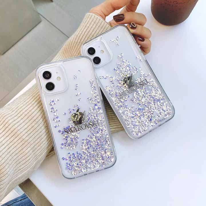 アイホンxs max スマホケース 流行り Swarovski