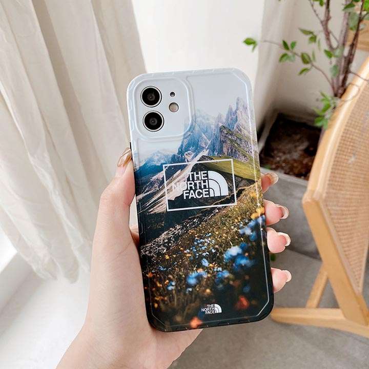 iPhone xs max 全面保護 携帯ケース THE NORTH FACE