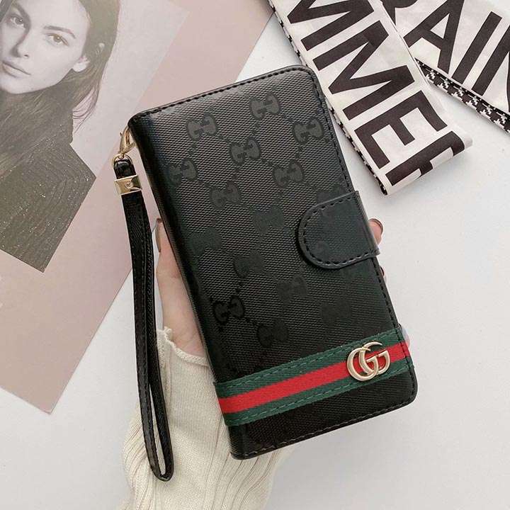 gucci カバー 型押し ギャラクシーs8 plus