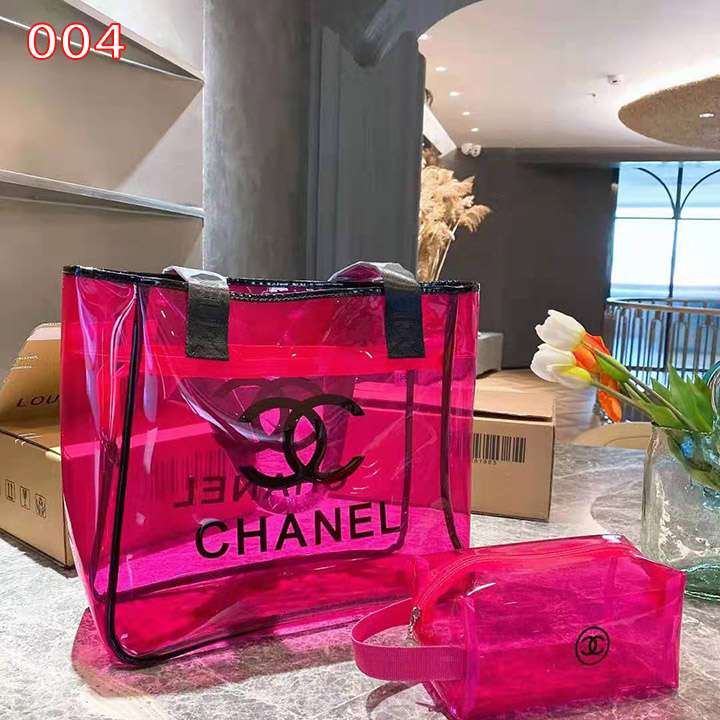 ハンドバッグ ロゴ付き Chanel