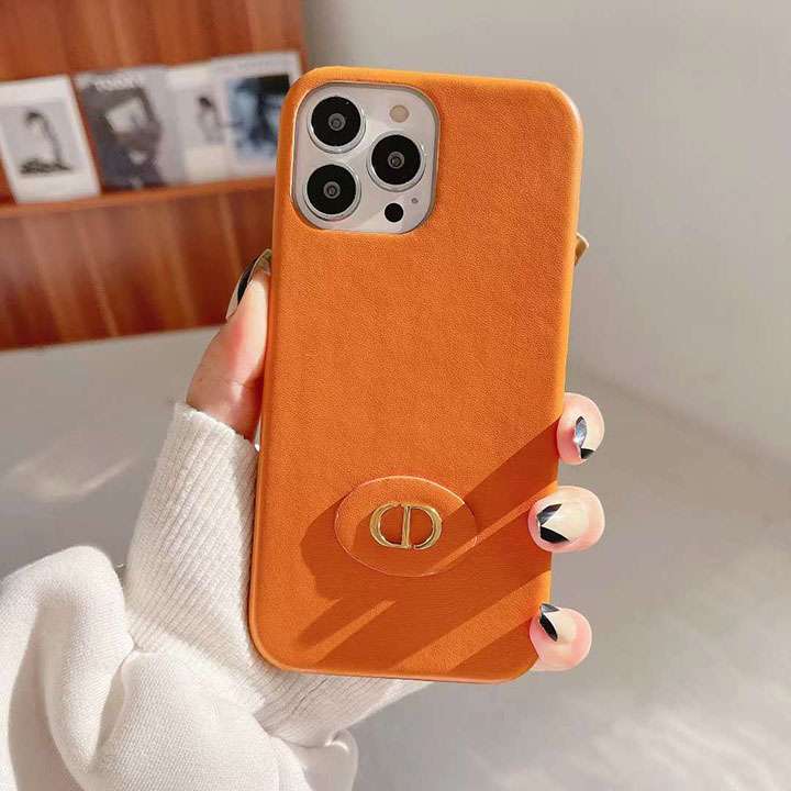 iPhone 13mini 金属ロゴ付き Dior 保護ケース