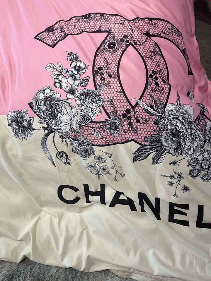 布団カバーセット 植物花卉chanel