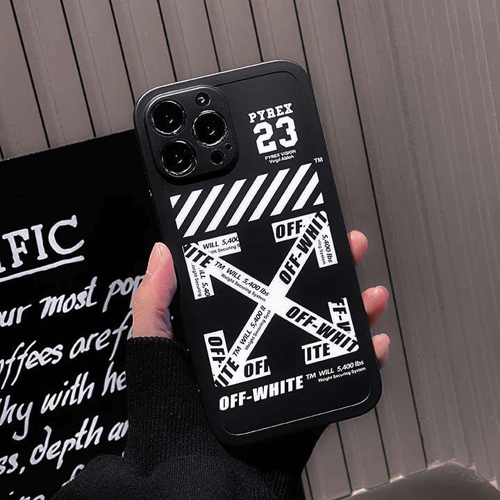 アイフォーン13promax/13mini 携帯ケース OffWhite 送料無料