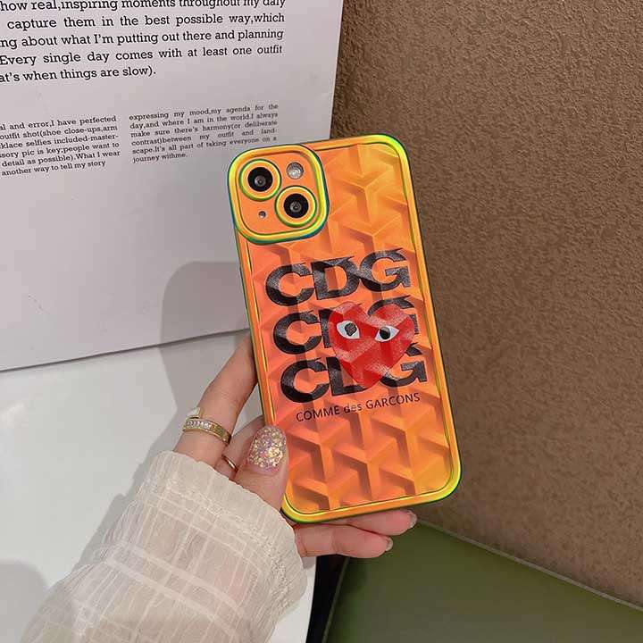 Comme des Garçons iPhone 11promax携帯ケースロゴ付き