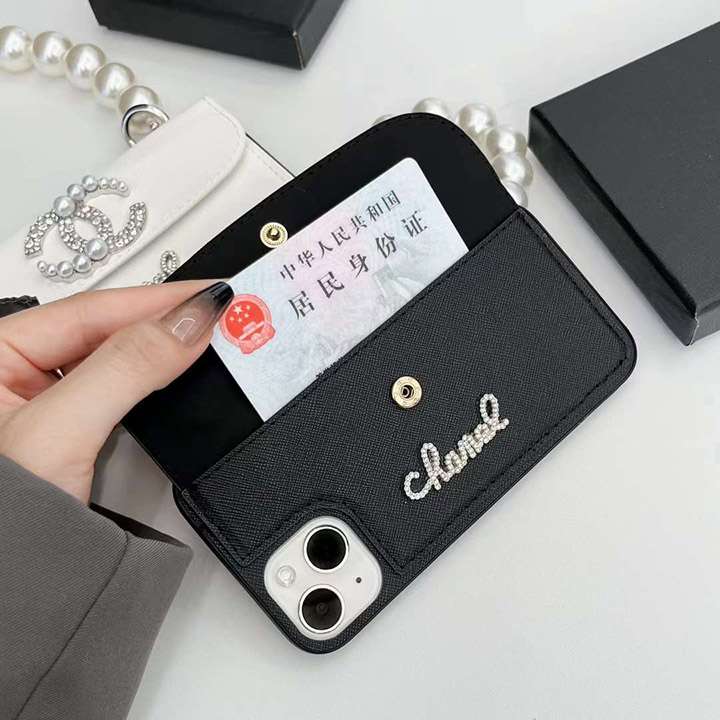 chanel iphone15ケースきらきら