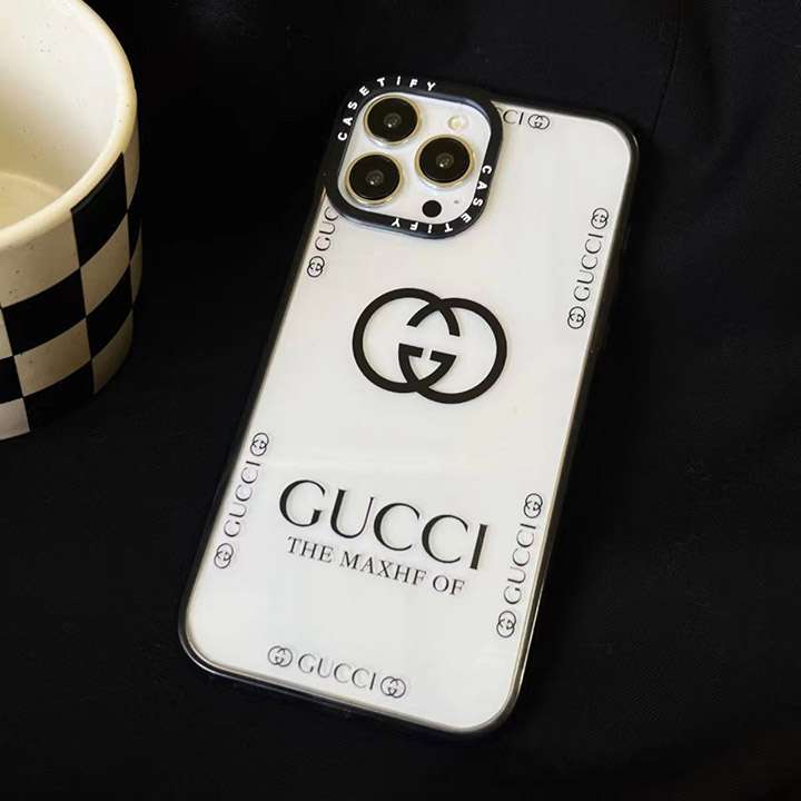 GUCCI 英字ログ IPHONE15携帯カバー